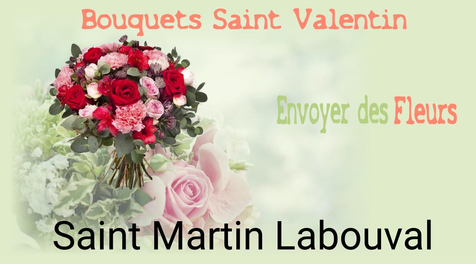 Roses de Saint-Valentin livrées à Saint-Martin-Labouval