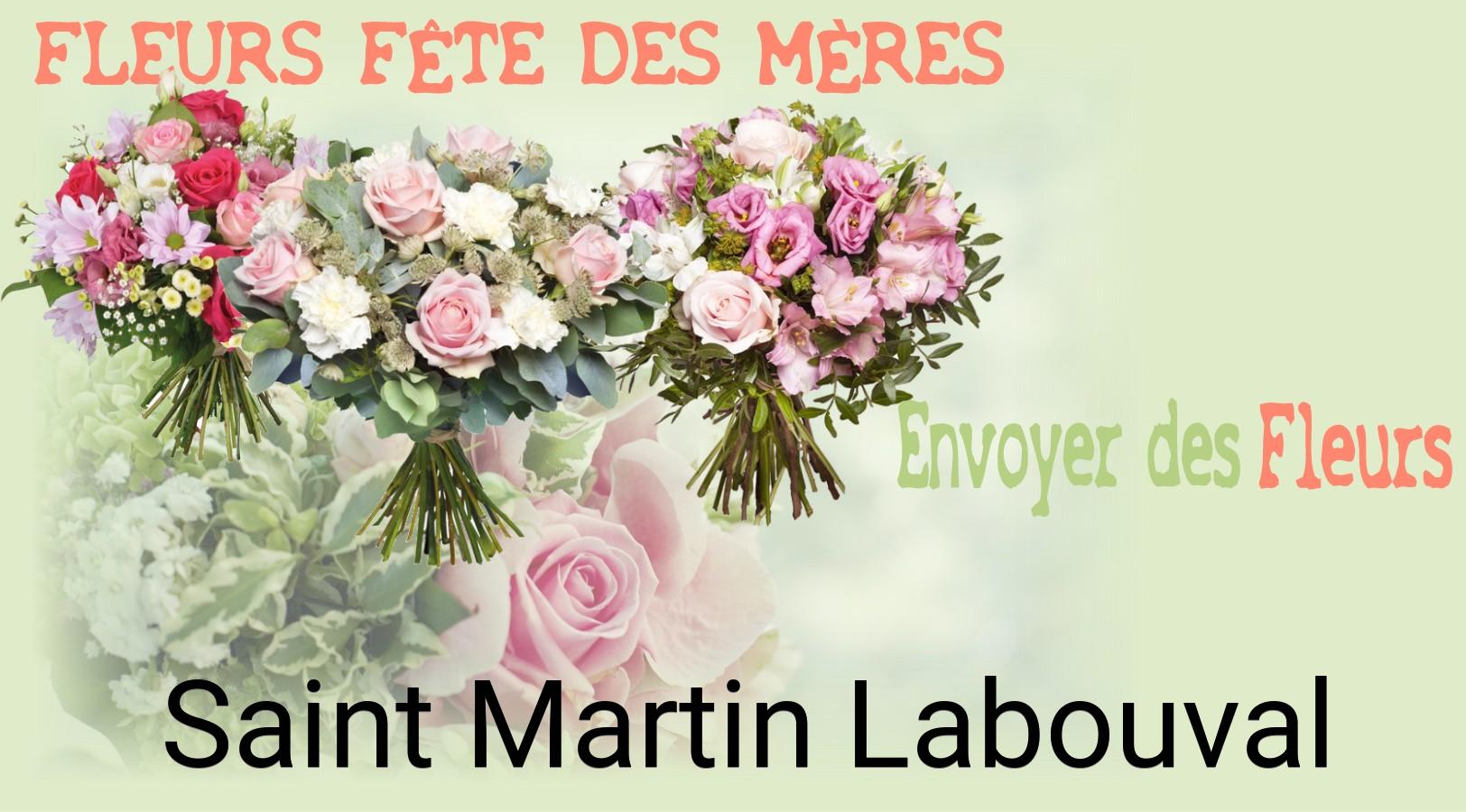 Bouquet de Fête des Mères livré à Saint-Martin-Labouval